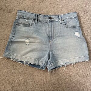 Distressed Jean Shorts